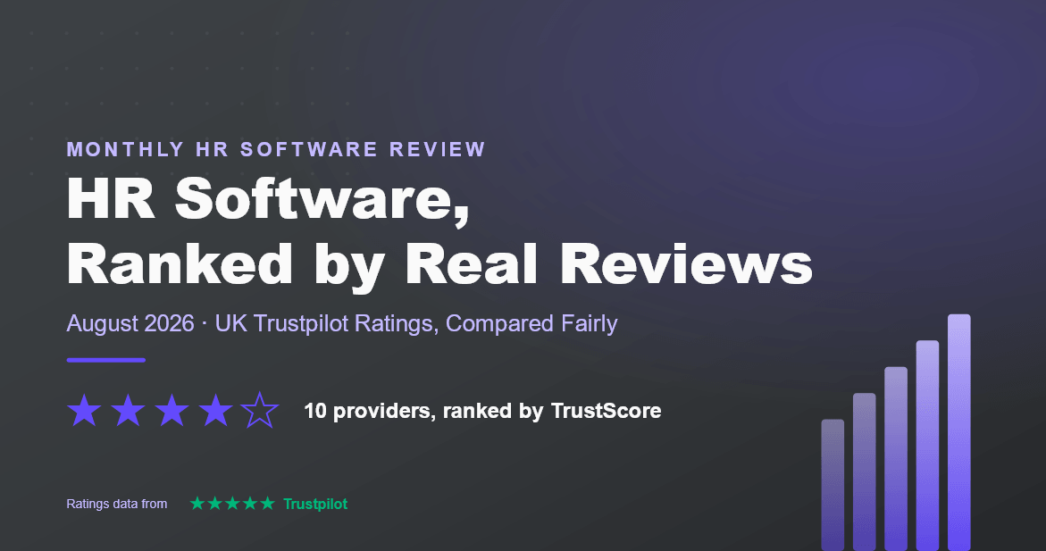 Monthly HR Software Review: August 2026 — UK Trustpilot Rankings